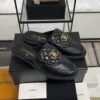 Chanel Lambskin Quilted CC Turnlock Mules  Black
