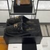 Chanel Lambskin Quilted CC Turnlock Mules  Black