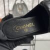 Chanel Lambskin Quilted CC Turnlock Mules  Black