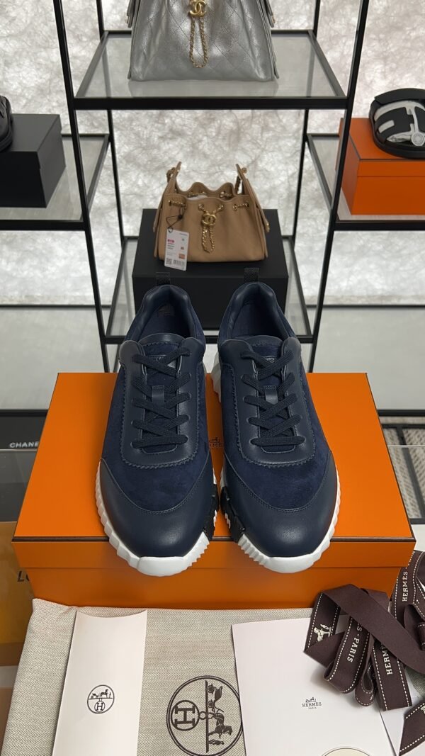 Hermès Bouncing sneaker marine