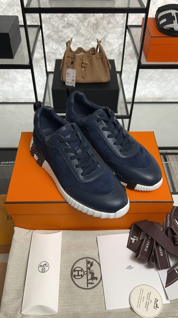Hermès Bouncing sneaker marine