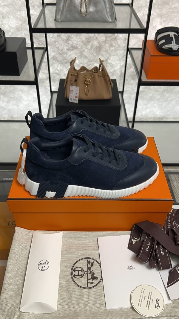 Hermès Bouncing sneaker marine