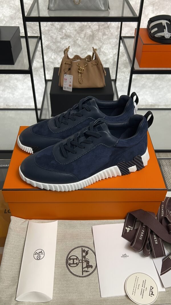 Hermès Bouncing sneaker marine