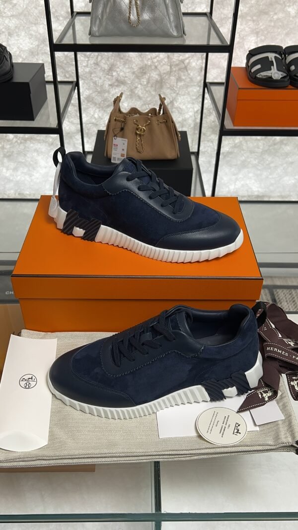Hermès Bouncing sneaker marine