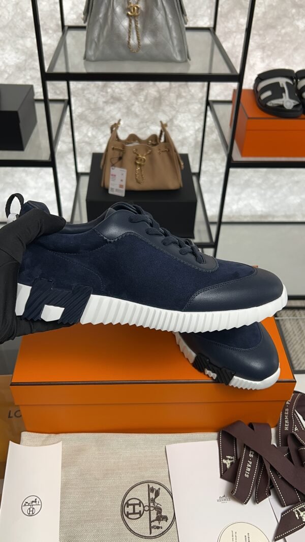 Hermès Bouncing sneaker marine