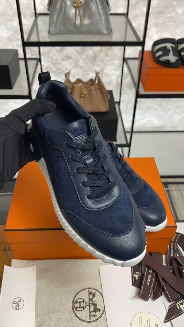 Hermès Bouncing sneaker marine