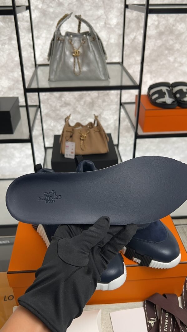 Hermès Bouncing sneaker marine