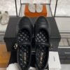 Chanel Lambskin Mary Jane Flats Black