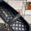 Chanel Lambskin Mary Jane Flats Black
