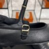 Chanel Lambskin Mary Jane Flats Black