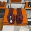 hermes oran sandlas rouge H