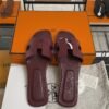 hermes oran sandlas rouge H