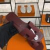 hermes oran sandlas rouge H