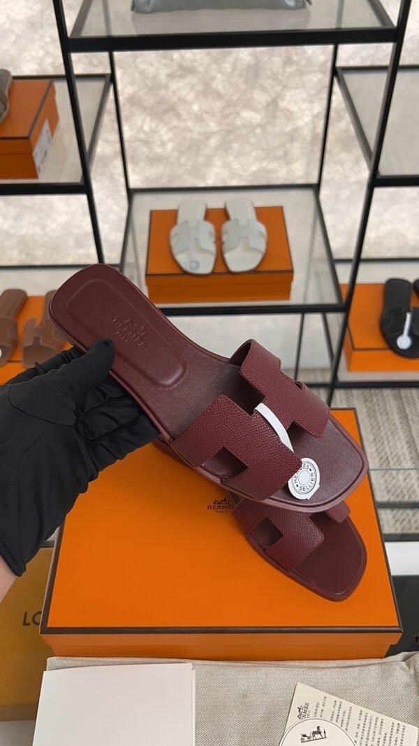 hermes oran sandlas rouge H