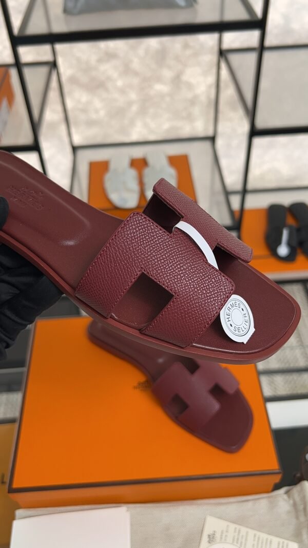 hermes oran sandlas rouge H