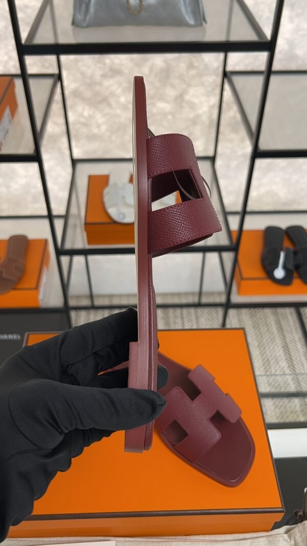 hermes oran sandlas rouge H
