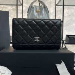 2026_03_25_14_57_IMG_1385 Chanel Caviar Quilted CC Turnlock Wallet On Chain WOC Black