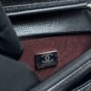 Chanel Caviar Quilted CC Turnlock Wallet On Chain WOC Black