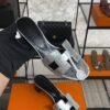 Hermès Sandals sandal gris argenté