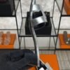 Hermès Sandals sandal gris argenté