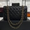 Chanel Classic 11.12 Handbag Grained Calfskin & Gold-Tone Metal Black