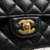 Chanel Classic 11.12 Handbag Grained Calfskin & Gold-Tone Metal Black