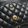 Chanel Classic 11.12 Handbag Grained Calfskin & Gold-Tone Metal Black