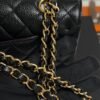 Chanel Classic 11.12 Handbag Grained Calfskin & Gold-Tone Metal Black