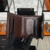 Chanel Caviar Quilted Compact Flap Wallet Black