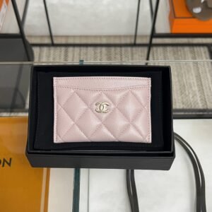 2026_04_13_15_35_IMG_1928 Chanel Caviar Quilted Card Holder Light Pink