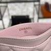 Chanel Caviar Quilted Card Holder Light Pink