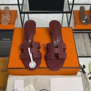 Hermès Sandals sandal rouge H