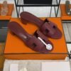 Hermès Sandals sandal rouge H
