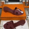 Hermès Sandals sandal rouge H