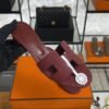 Hermès Sandals sandal rouge H