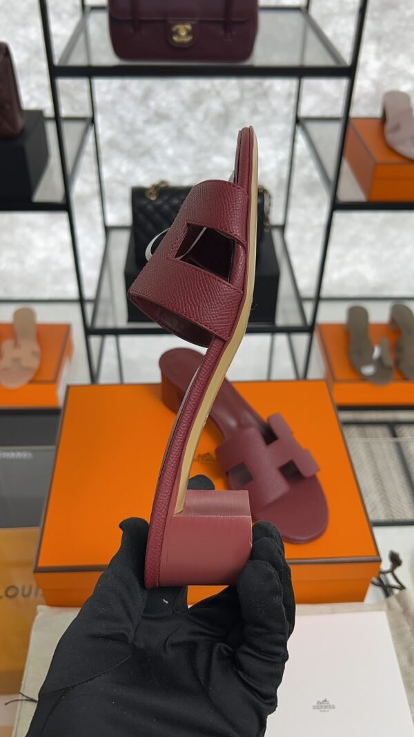 Hermès Sandals sandal rouge H