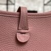 Hermès Taurillon Clemence Evelyne TPM Rose Sakura
