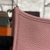 Hermès Taurillon Clemence Evelyne TPM Rose Sakura