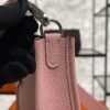 Hermès Taurillon Clemence Evelyne TPM Rose Sakura