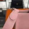 Hermès Taurillon Clemence Evelyne TPM Rose Sakura