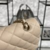 Chanel Classic 11.12 Handbag Grained Calfskin & Light gold Metal  beige