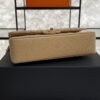 Chanel Classic 11.12 Handbag Grained Calfskin & Gold-Tone Metal  Dark beige
