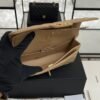 Chanel Classic 11.12 Handbag Grained Calfskin & Gold-Tone Metal  Dark beige