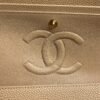 Chanel Classic 11.12 Handbag Grained Calfskin & Gold-Tone Metal  Dark beige