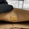Chanel Classic 11.12 Handbag Grained Calfskin & Gold-Tone Metal  Dark beige