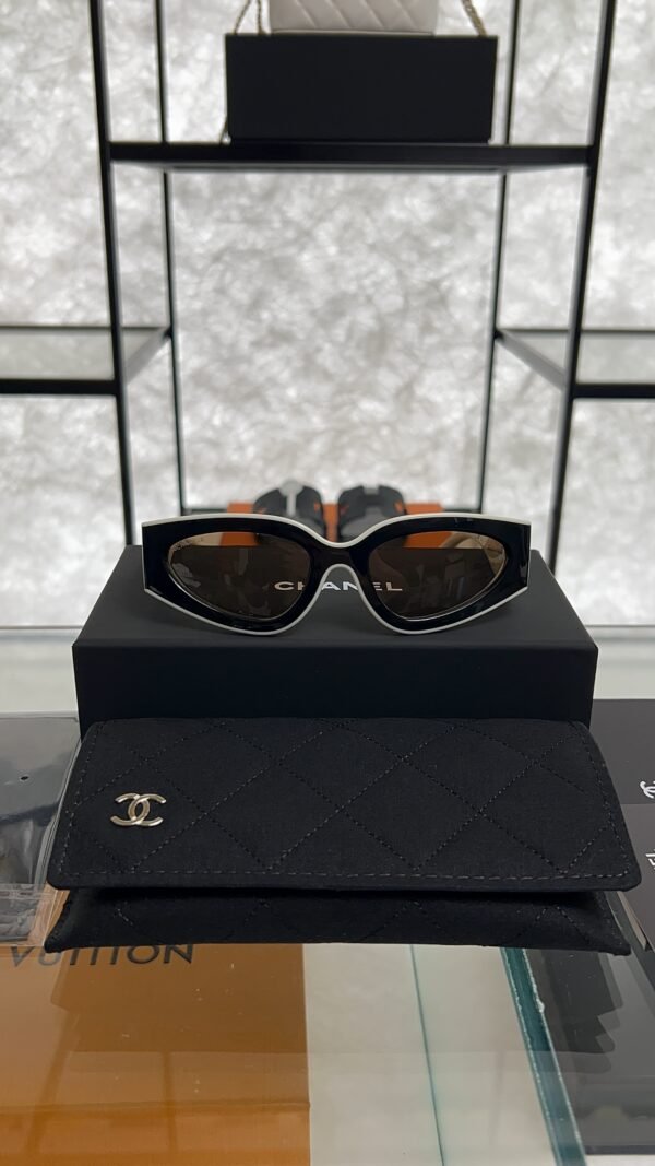 Chanel Cat Eye Sunglasses CH6056 Beige