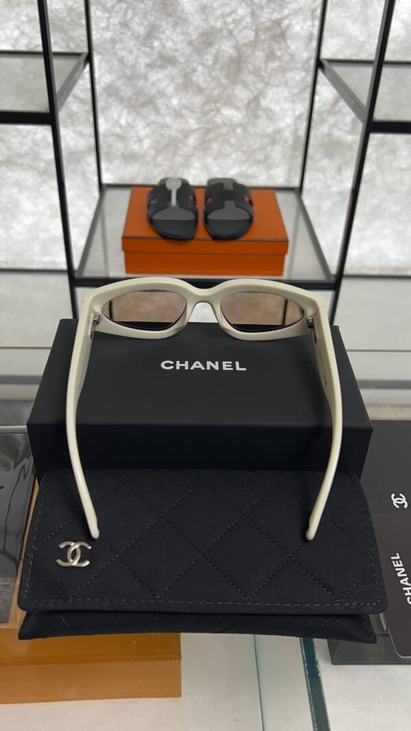 Chanel Cat Eye Sunglasses CH6056 Beige
