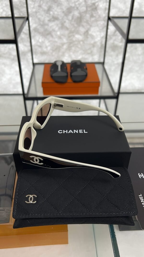 Chanel Cat Eye Sunglasses CH6056 Beige