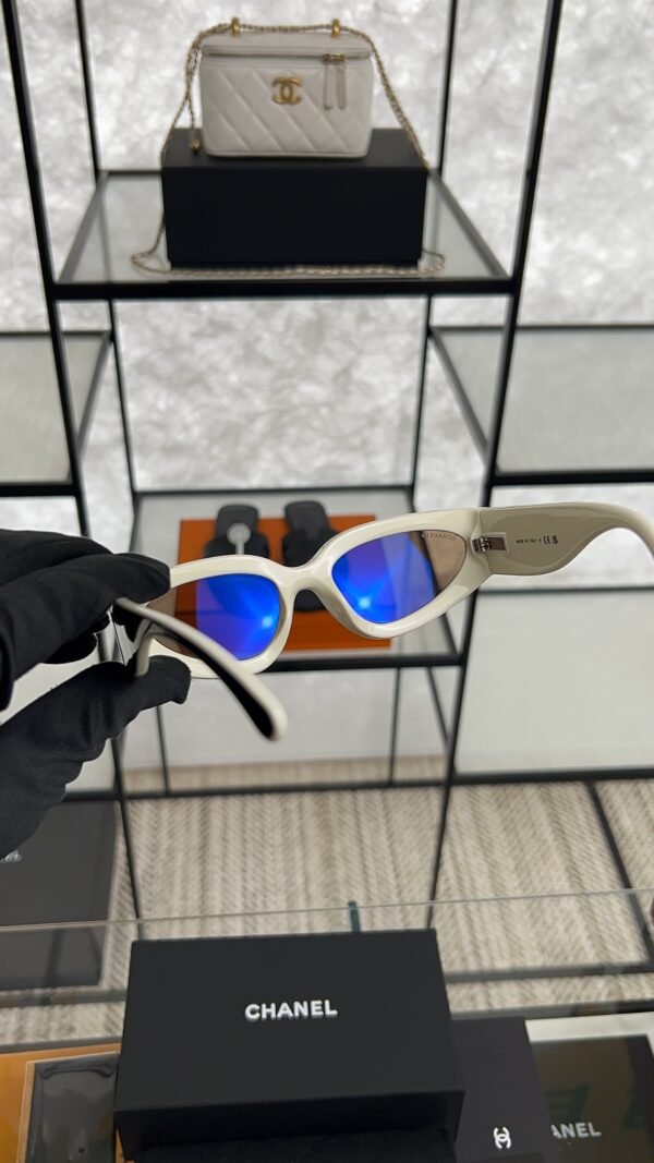Chanel Cat Eye Sunglasses CH6056 Beige