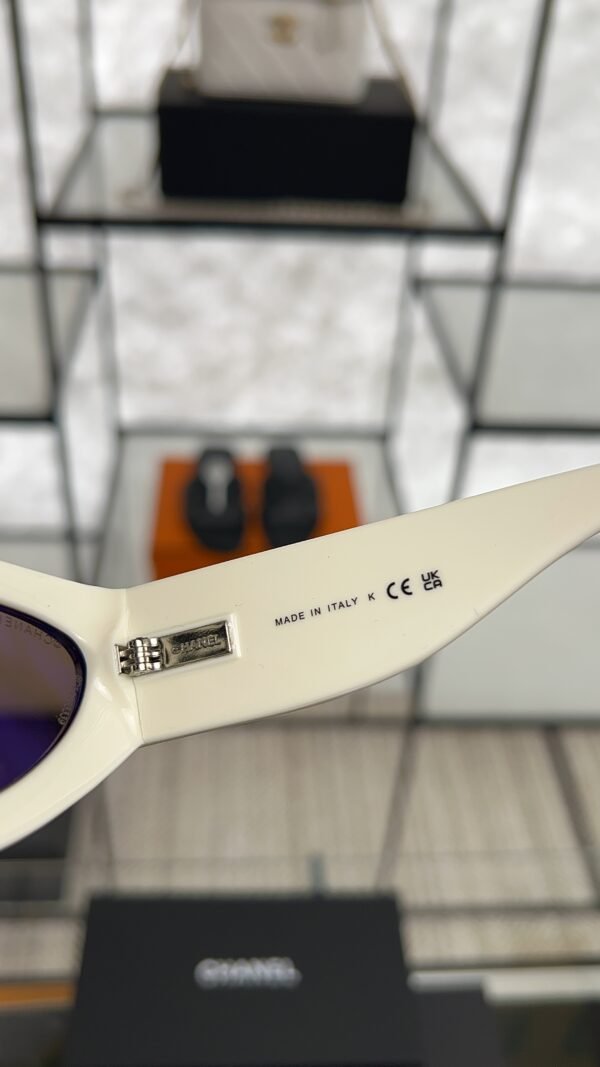 Chanel Cat Eye Sunglasses CH6056 Beige